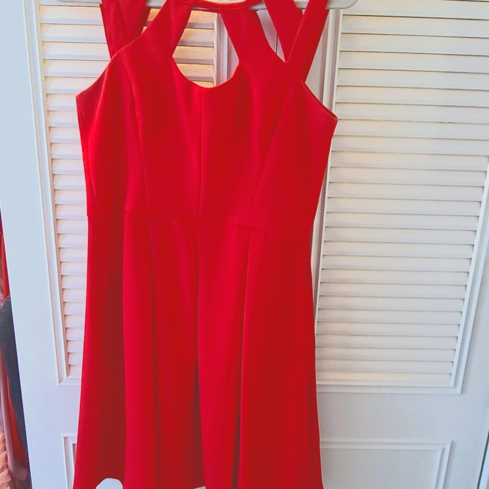 Betsey Johnson Red Cocktail Dress